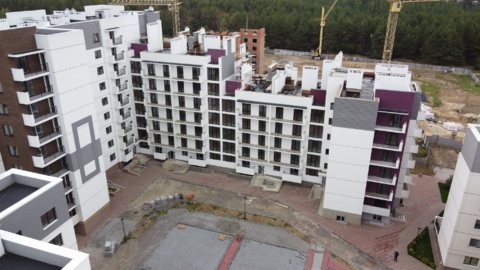 Ход строительства 4-го дома на 23.09.2020