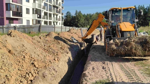 Розпочато роботи з будівництва електричних мереж