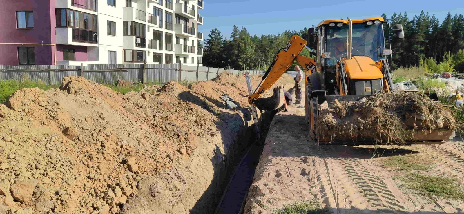Розпочато роботи з будівництва електричних мереж